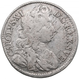Sweden 1 Mark 1688 AS - Karl XI (1660-1697)