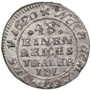 Pomerania (Germany / Sweden) 1⁄48 Taler (Lübsk Schilling) 1763 IDL - Adolf Frederick (1751-1771)