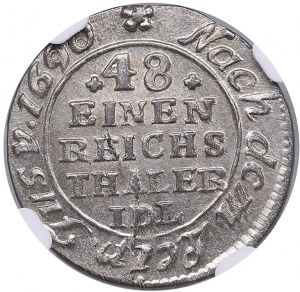 Pomerania (Germany / Sweden) 1⁄48 Taler (Lübsk Schilling) 1763 IDL - Adolf Frederick (1751-1771) - NGC MS 63