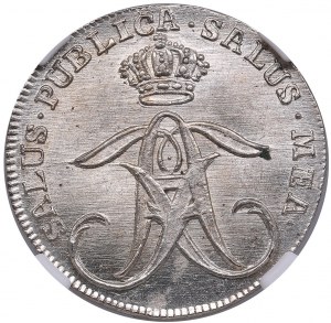Suède 4 Öre (1/24 Riksdaler) 1771 AL - Adolf Fredrick (1751-1771) - NGC MS 66
