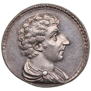 France (Sweden) Silver medal 1813 - Battle of Dennewitz - Jean Bernadotte