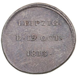 Frankreich (Schweden) Silbermedaille 1813 - Schlacht bei Dennewitz - Jean Bernadotte