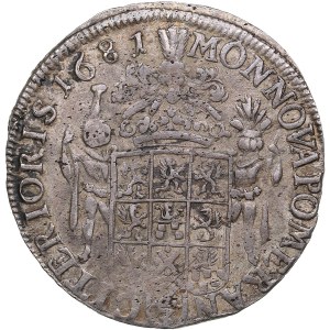 Pomerania (Germany / Sweden) 2/3 Taler (Gulden) 1681 BA - Karl XI (1660-1697)