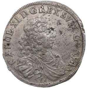 Pomoransko (Nemecko/Švédsko) 2/3 Taler (Gulden) 1682 BA - Karl XI (1660-1697)