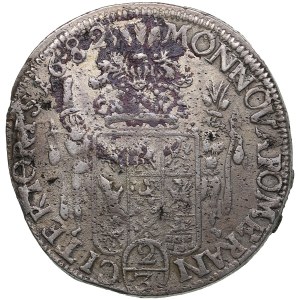 Pomerania (Germany / Sweden) 2/3 Taler (Gulden) 1682 BA - Karl XI (1660-1697)