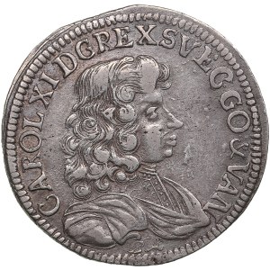 Pomerania (Germany / Sweden) 2/3 Taler (Gulden) 1683 BA - Karl XI (1660-1697)