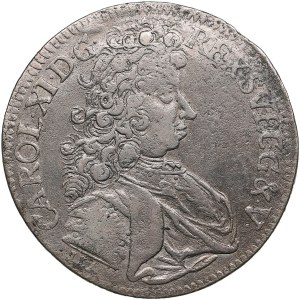 Pomerania (Germany / Sweden) 2/3 Taler (Gulden) 1693 ILA - Karl XI (1660-1697)