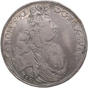 Pomerania (Germany / Sweden) 2/3 Taler (Gulden) 1697 ICA - Karl XI (1660-1697)