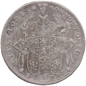 Pomerania (Germany / Sweden) 2/3 Taler (Gulden) 1697 ICA - Karl XI (1660-1697)