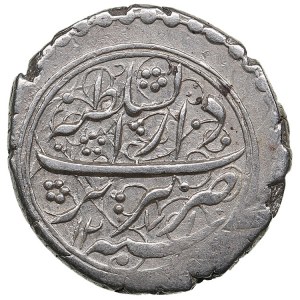 Iran, Qajar (Täbris) AR ½ Qiran AH 1271 (1854-55) - Nasir al-Din Schah (AH 1264-1313 / 1848-1896 AD)