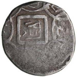 Timurid (Astarabad) AR Tanka AH 825 (1422) - Shahrukh (AH 807-850 / 1405-1447 d.C.)