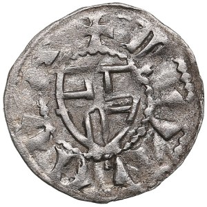 Reval (Livónsky rád) AR Pfennig (Lübische), ND (cca 1395-98) - Wennemar von Brüggenei (1389-1401)