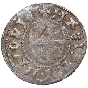 Reval (Livonian Order) AR Schilling, ND (c. 1430-1449?) - Gisbrecht von Ruttenberg (1424-1433)