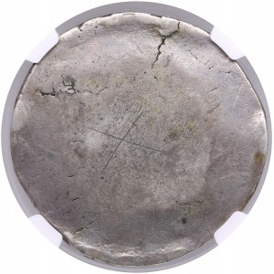Reval (Livonian Order) Taler (Silver Klippe) 1559 - Gotthard Kettler (1559-1562) - NGC XF DETAILS