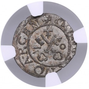 Riga Free City (Poland) Schilling 1570 - NGC MS 62