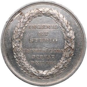 Estonia (Russia) Silver Award Medal, ND - The Imperial Derpt (Dorpat) University