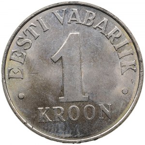 Estónsko 1 Kroon 1992 - Otočené matrice (180 stupňov)