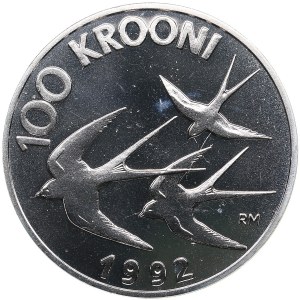 Estonia 100 Krooni 1992 - Monetary Reform