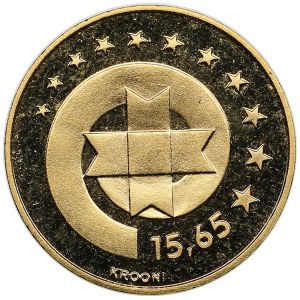 Estonia (Austria) 15,65 Krooni 1999 - 80th Anniversary of Estonian National Bank