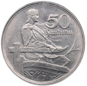 Latvia 50 Santimu 1922 - PCGS MS64