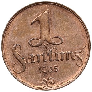 Lettonia 1 Santims 1935