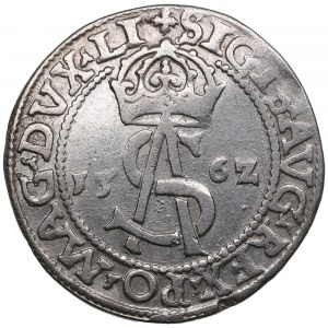 Lithuania, Vilnius (Poland) AR 3 Groszy (Trojak) 1562 - Sigismund II Augustus (1545-1572)