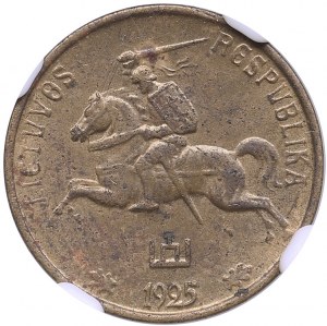 Lithuania 1 Centas 1925 - NGC MS 62