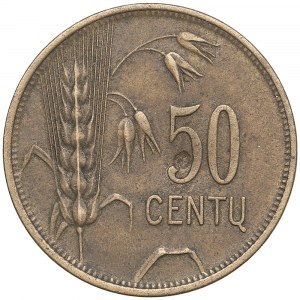 Lithuania 50 Centu 1925