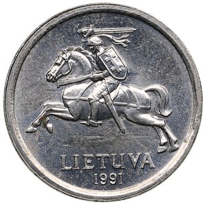 Lithuania 1 Litas 1991