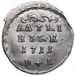 Rusko Altyn 1711 БК DL - Petr I. (1682-1725)