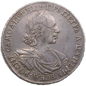 Russia Rouble (AѰѲI/ИI) 1719/18 OK L - Peter I (1682-1725)