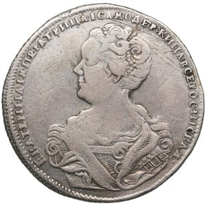Russie Poltina 1726 СПБ - Catherine I (1725-1727)