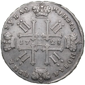 Russia Rouble 1728 - Peter II (1727-1730)