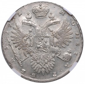 Russia Rouble 1732 - Anna Ioannovna (1730-1740) - NGC AU 58