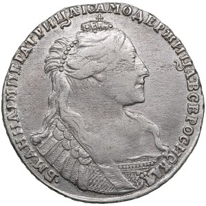 Russia Poltina 1737 - Anna Ioannovna (1730-1740)