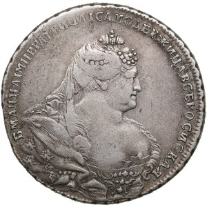 Rusko rubľ 1738 - Anna Ioannovna (1730-1740)