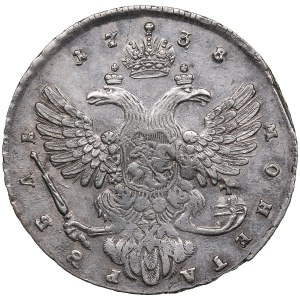 Russia Rouble 1738 - Anna Ioannovna (1730-1740)