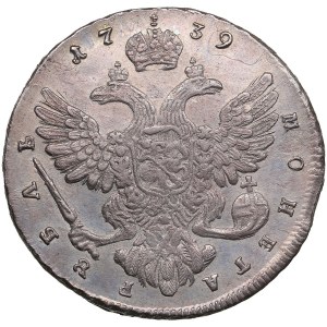 Russia Rouble 1739 - Anna Ioannovna (1730-1740)