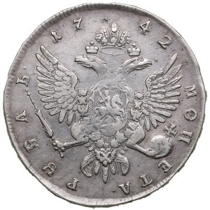 Rubel rosyjski 1742 ММД - Elżbieta (1741-1762)