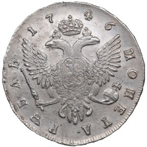 Russia Rouble 1746 СПБ - Elizabeth (1741-1762)