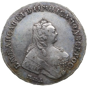 Rubel rosyjski 1755 ММД-МБ - Elżbieta (1741-1762)