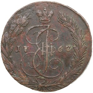Russia 5 Kopecks 1767 EM - Catherine II (1762-1796)