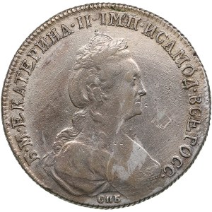 Russia Rouble 1777 СПБ-ѲЛ - Catherine II (1762-1796)