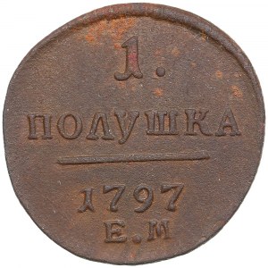 Rosja Polushka 1797 EM - Paweł I (1796-1801)