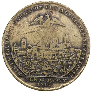 Russland (Deutschland) Jeton - Zum Gedenken an die Völkerschlacht bei Leipzig, 6-7/18-19 Oktober 1813 - Alexander I. (1801-1825)