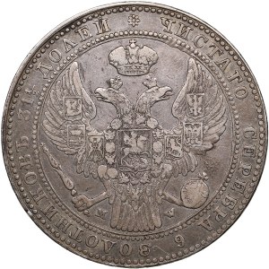 Russland (Polen) 1 1⁄2 Rubel / 10 Zlotych 1837 MW - Nikolaus I. (1825-1855)