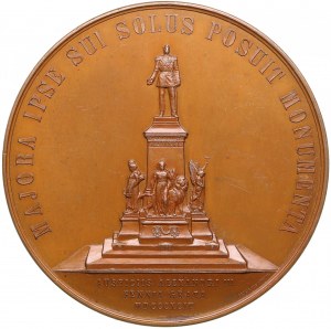 Russia (Finland) Bronze Medal 1894 - Unveiling of the monument to Alexander II in Helsinki (Helsingfors) - Nicholas II (