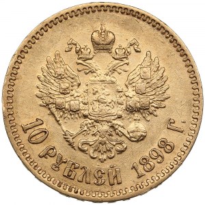 Russland 10 Rubel 1898 АГ - Nikolaus II (1894-1917)