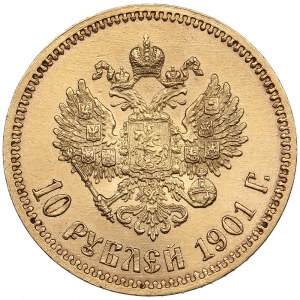 Russia 10 Roubles 1901 AP - Nicholas II (1894-1917)