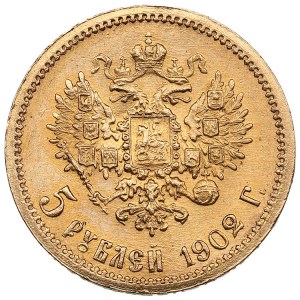 Russia 5 Roubles 1902 AP - Nicholas II (1894-1917)
